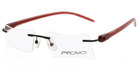 Provo J230 BLK RED - Frames & Spectacles