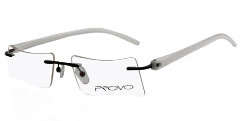 Provo J230 BLK WH - Frames & Spectacles