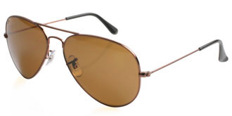 Brown Frames Online: Aviator 2013 3025 R1072
