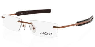 Brown Frames Online: Provo PR1007 C03
