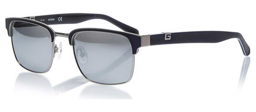 semi-rimmed prescription sunglasses